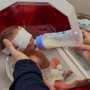 تم إجلاء الأطفال الخدج المريضين للغاية إلى جنوب غزة