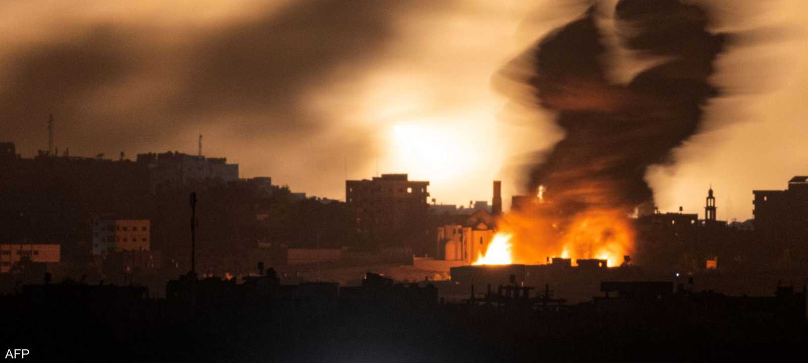 غارة إسرائيلية على قطاع غزة (19 نوفمبر 2023)