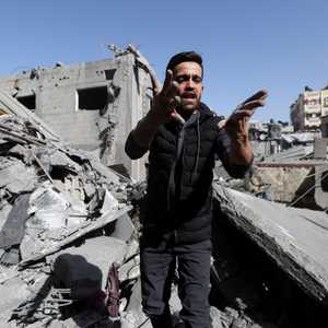 من آثار القصف الإسرائيلي على غزة