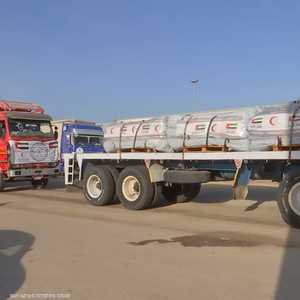 شاحنات المساعدات تدخل قطاع غزة بوتيرة أكبر عبر معبر رفح