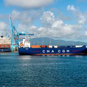 أرشيفية لسفينة الحاويات (سي.إم.إيه سي.جي.إم سيمي)