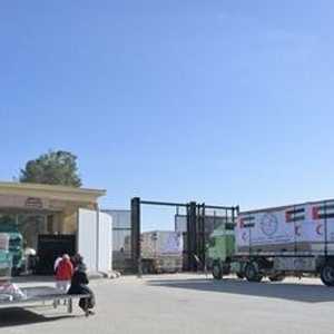 المستشفى الميداني الإماراتي يستعد لدخول قطاع غزة