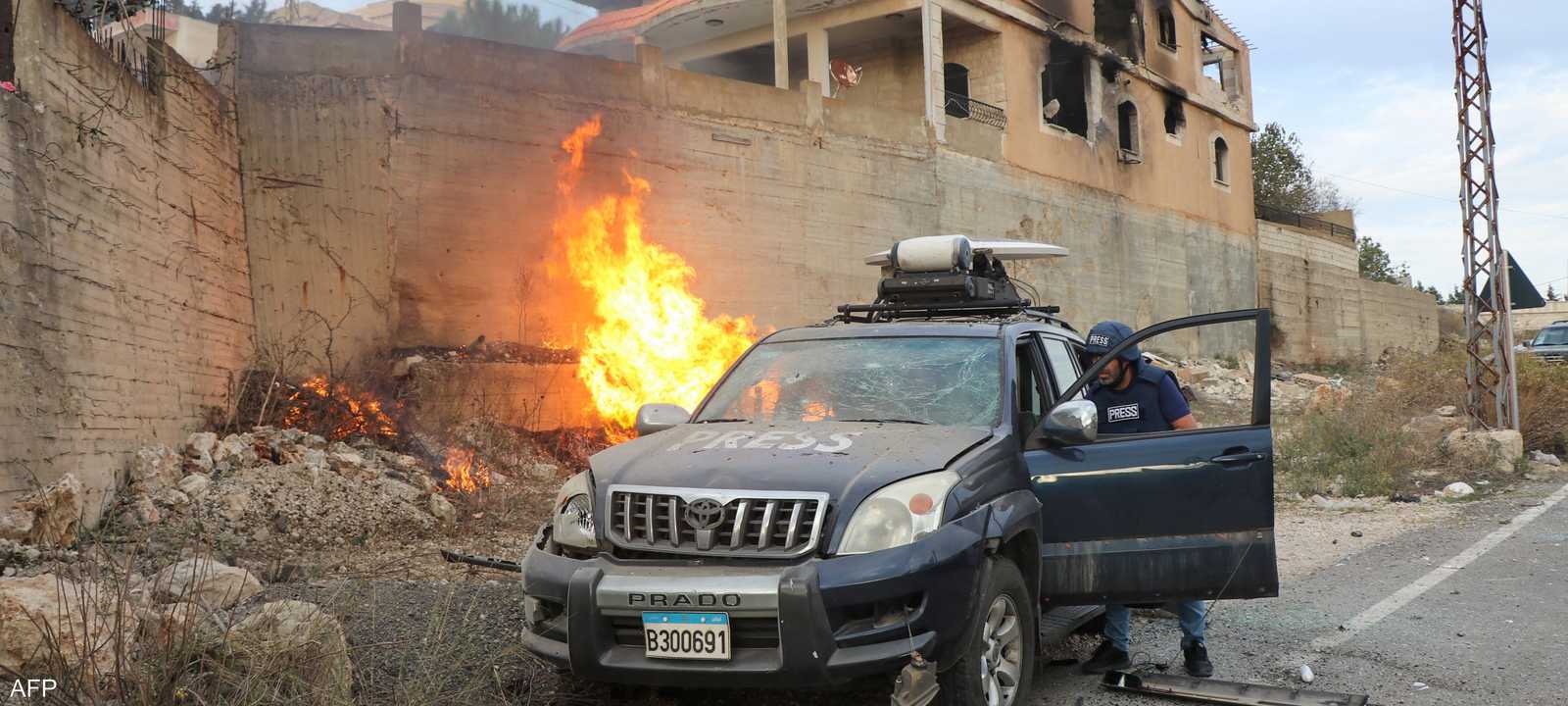 قصف طال الجنوب اللبناني