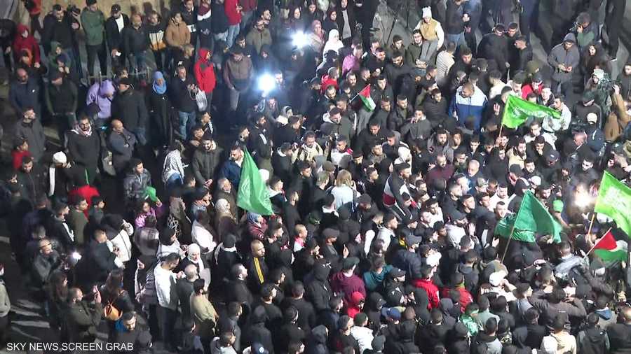 استقبال الأسرى الأطفال المفرج عنهم من سجون إسرائيل
