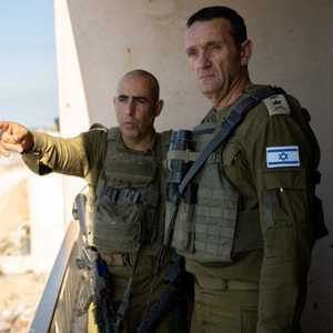 رئيس هيئة الأركان الإسرائيلي في غزة