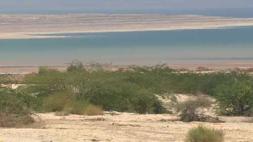 تراجع منسوب مياه البحر الميت بسبب التغيرات المناخية