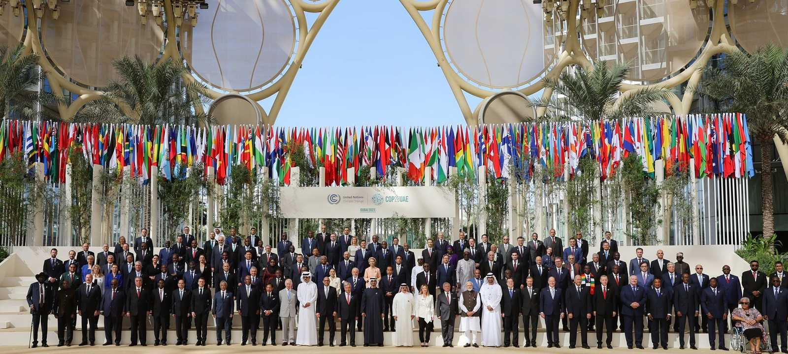 قادة العالم في حفل افتتاح القمة العالمية للعمل المناخي COP28
