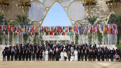 قادة العالم في حفل افتتاح القمة العالمية للعمل المناخي COP28