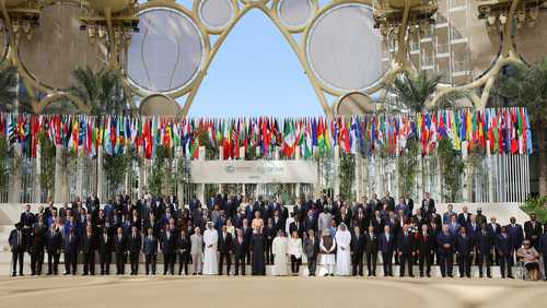 قادة العالم في حفل افتتاح القمة العالمية للعمل المناخي COP28