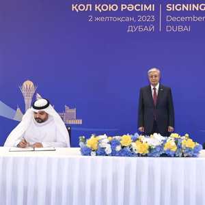 جانب من توقيع الاتفاقية