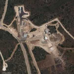 صورة جوية للقاعدة العسكرية الإسرائيلية