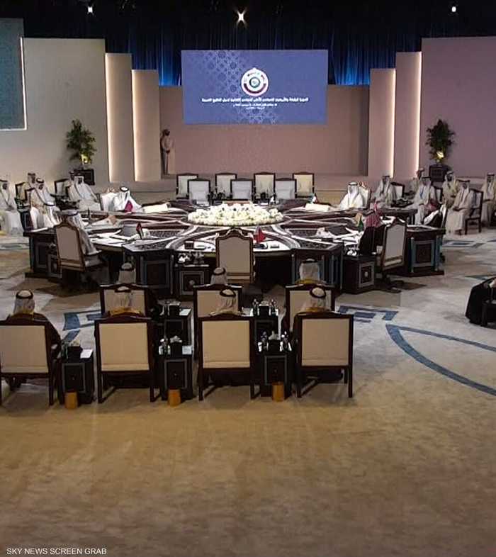 القادة الخليجيون في قمتهم الـ44 في العاصمة القطرية الدوح