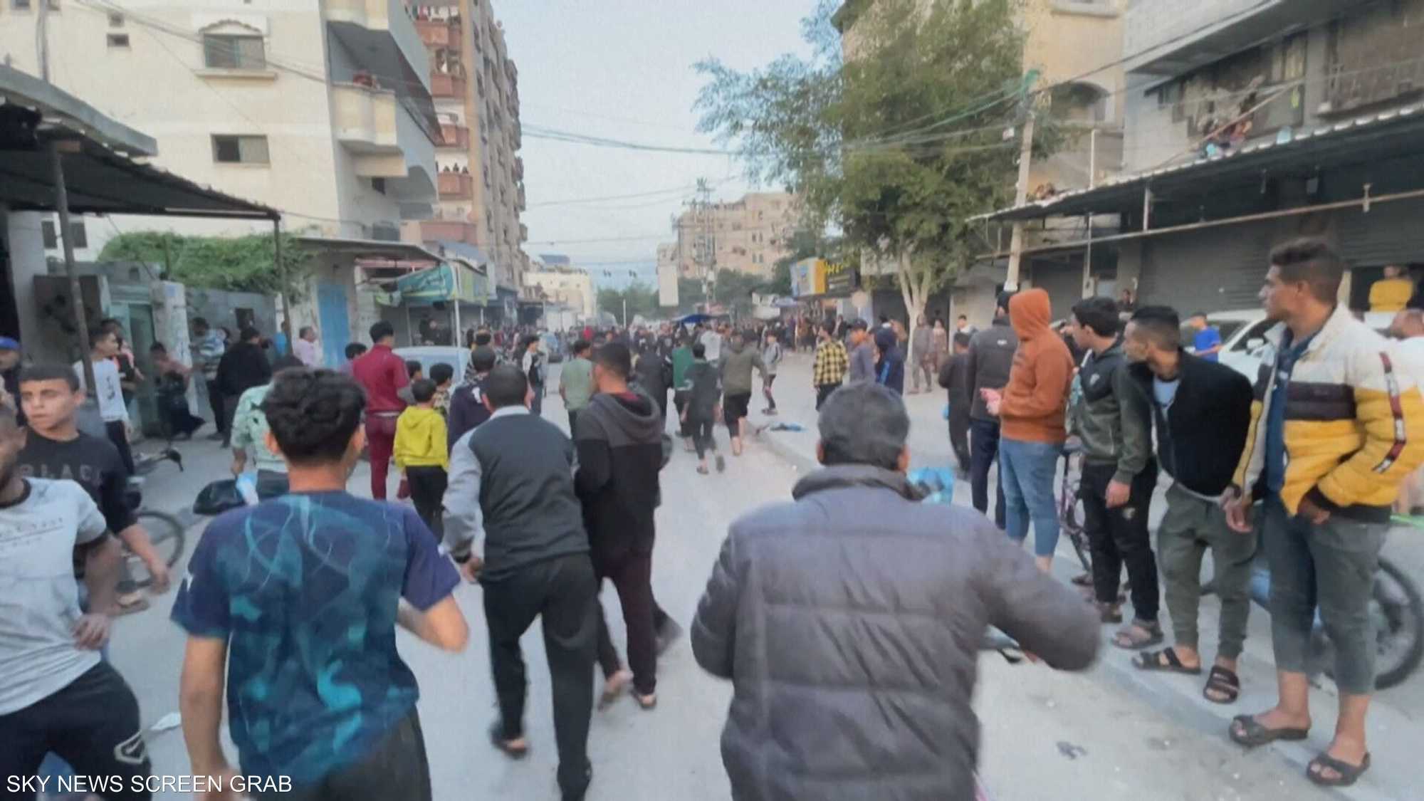 الصليب الأحمر الدولي: نزوح 80 بالمئة من سكان قطاع غزة