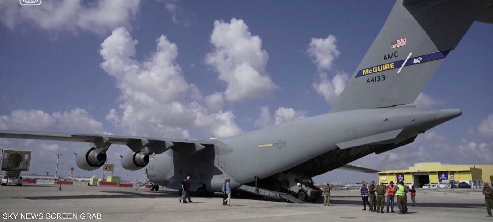 مساعدات عسكرية جديدة ترسلها الولايات المتحدة إلى إسرائيل