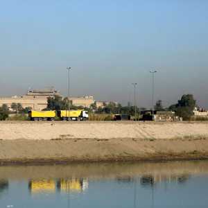 المنطقة الخضراء التي تضم السفارة الأميركية في بغداد