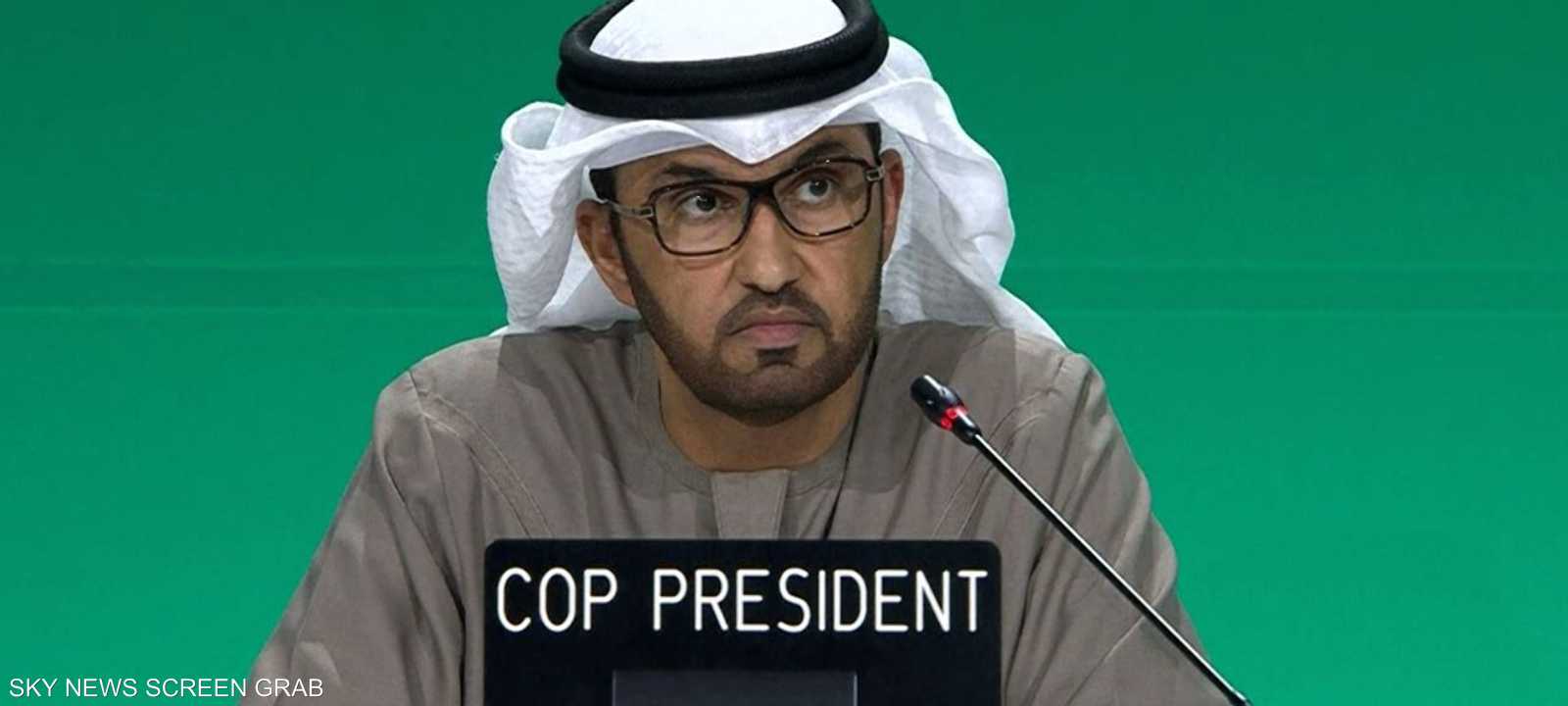 رئيس مؤتمر COP28 سلطان الجابر