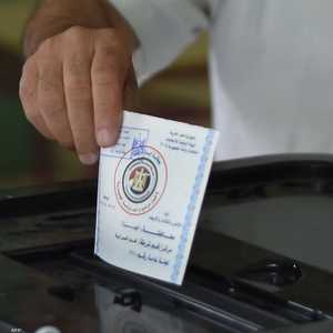 أرشيفية لأحد الناخبين في انتخابات الرئاسة المصرية