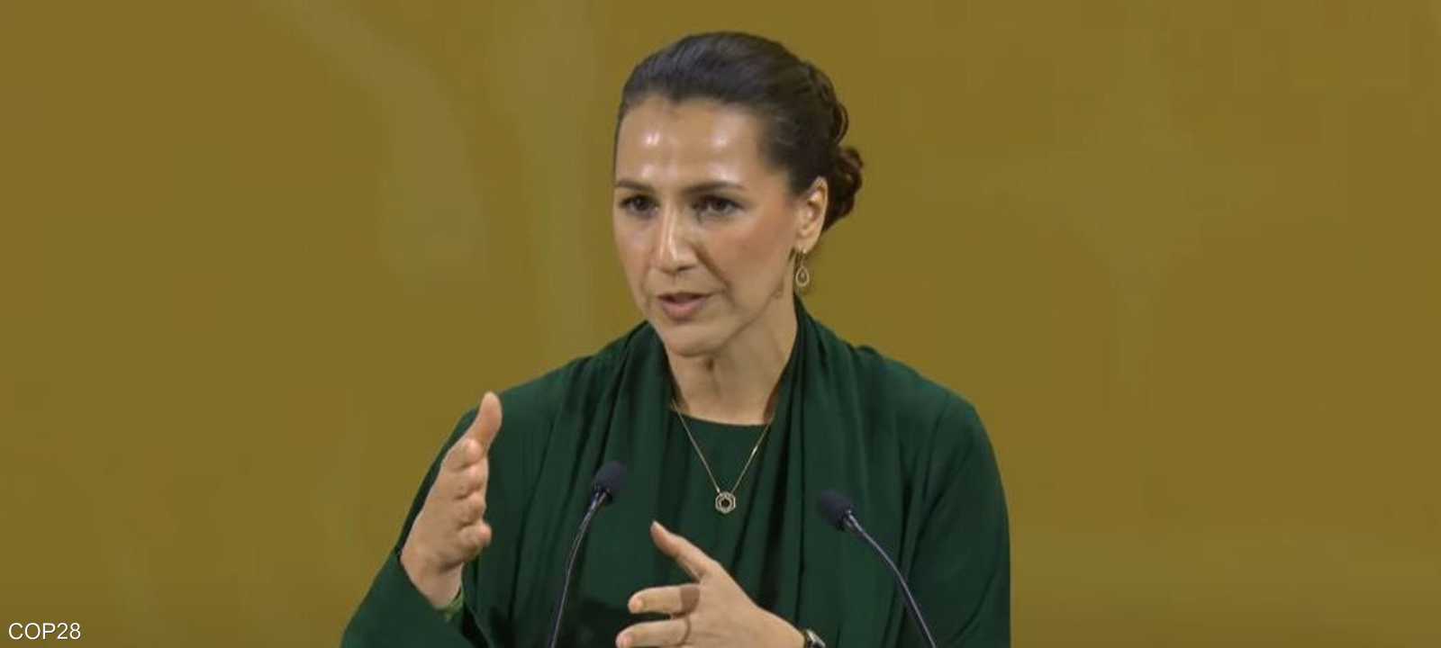 مريم المهيري وزيرة التغير المناخي والبيئة الإماراتية