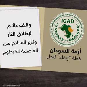 "إيغاد": طرفا الصراع بالسودان التزما بالعمل على وقف القتال