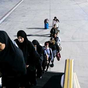 المتطوعات في طريقهن للانضمام إلى المستشفى الميداني في غزة