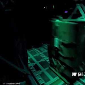 عملية إنزال جوي لمعدات لقوات إسرائيلية خاصة في خان يونس