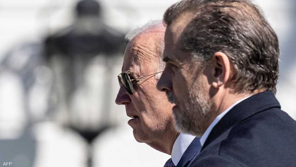 بايدن وابنه هانتر