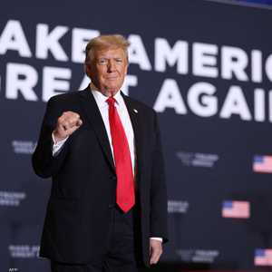 ترامب في آخر ظهور له