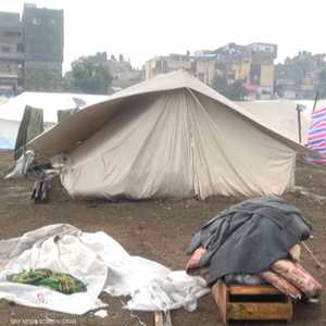 الأمطار في غزة تفاقم معاناة النازحين