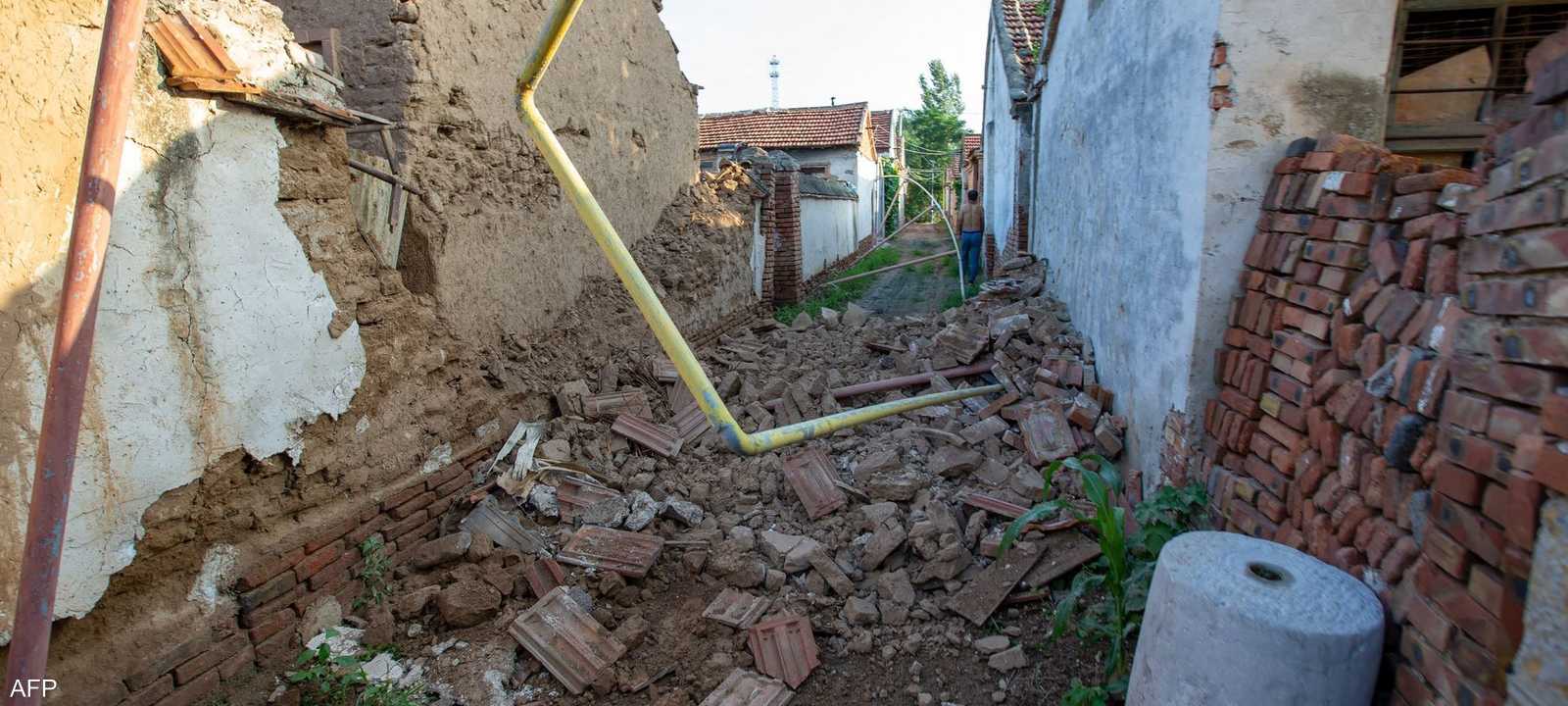 أرشيفية لزلزال في الصين