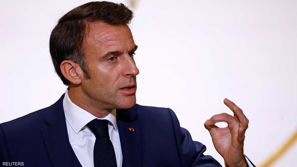 أرشيفية للرئيس الفرنسي إيمانويل ماكرون