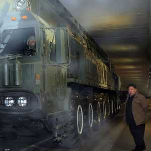 الزعيم الكوري الشمالي كيم جونغ أون