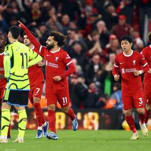 صلاح سجل التعادل لليفربول