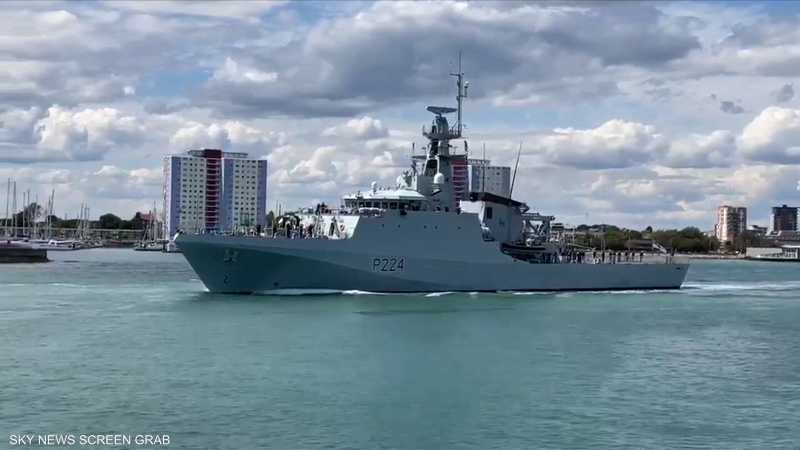 بريطانيا ترسل سفينة حربية إلى غويانا