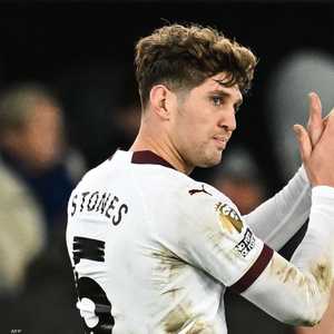 مدافع مانشستر سيتي الإنجليزي جون ستونز