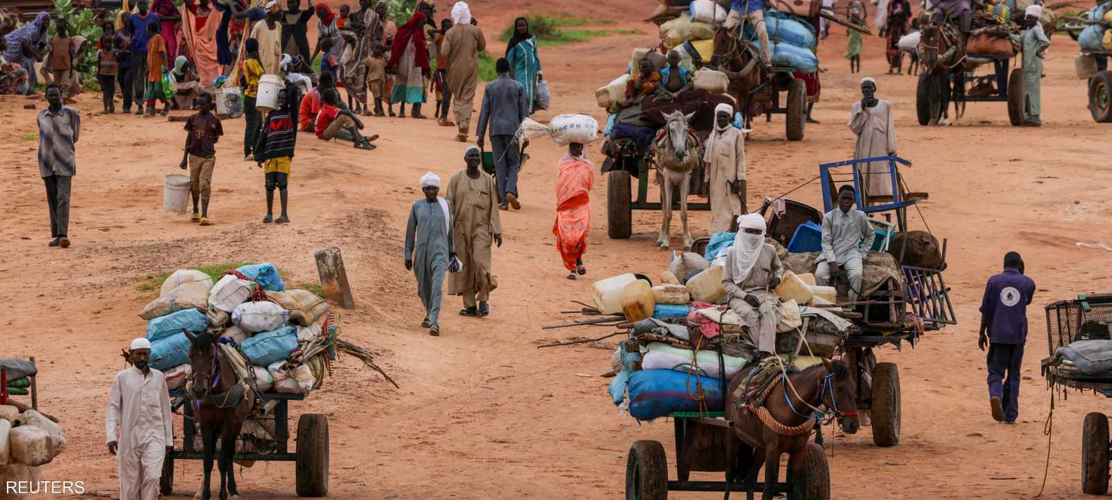 حرب السودان أدت إلى نزوح الملايين