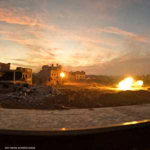 هجمات إسرائيلية عنيفة على خان يونس