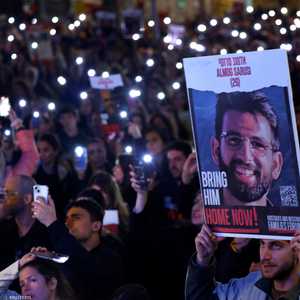 مظاهرة إسرائيلية للمطالبة بالإفراج عن الرهائن