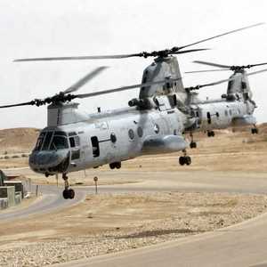 أرشيفية لطائرة أميركية تحلق فوق قاعدة عين الأسد الجوية