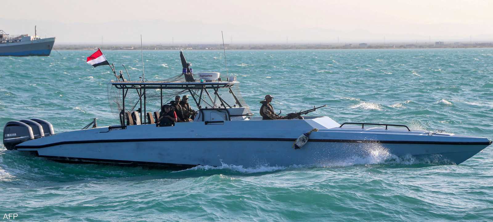زوارق سريعة يمنية في البحر الأحمر