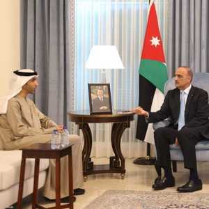 رئيس الوزراء الأردني ووزير دولة للتجارة الخارجية في الإمارات