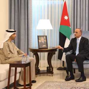 رئيس الوزراء الأردني ووزير دولة للتجارة الخارجية في الإمارات