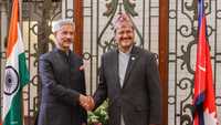 وزيري الخارجية الهندي والنيبالي