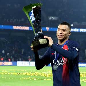 النجم الفرنسي لاعب باريس سان جرمان كيليان مبابي