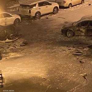 تسبب الهجوم الأوكراني بأضرار مادية