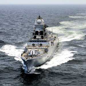 سفينة حربية تابعة للبحرية الهندية