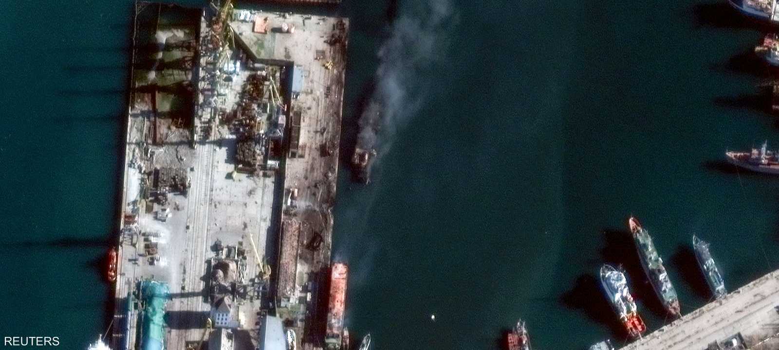 هجوم سابق استهدف شبه جزيرة القرم - 27 ديسمبر 2023