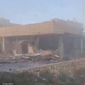 جانب الدمار الذي خلفه الهجوم الإسرائيلي