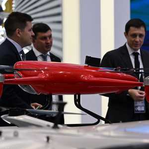 مسيرة حربية تعرضها شركة روسية