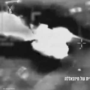 إسرائيل تنشر فيديو لعملية اغتيال برجي جنوب لبنان