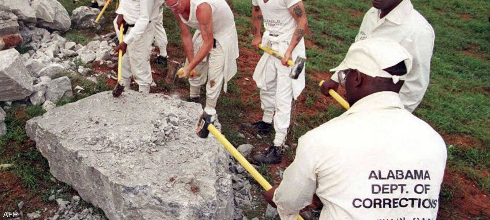 نزلاء في مركز إصلاح وتأهيل بولاية ألاباما (أرشيفية)